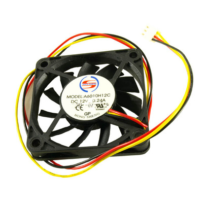 Fan 3 wire 12Vdc 60 x 60mm