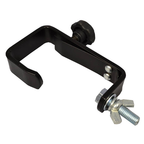 Lighting G Clamp Black Suitable For 50mm Bars, Supplied with Wing Nut Fixing
