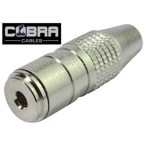 3.5mm In-Line Jack Socket, Will Accept Up to 4mm Diameter Cable