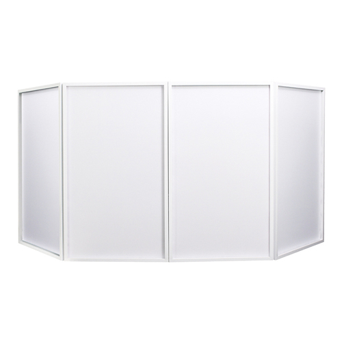 Foldable DJ Screen White (Bag Included)
