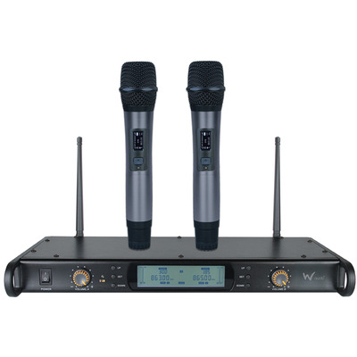 Twin Handheld Diversity Microphone System DTM 800H  (863.0Mhz-865.0Mhz)