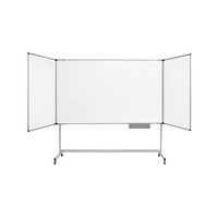 Image of Freestanding Trio Folding Whiteboard 1800 x 1200mm Fixed Frame