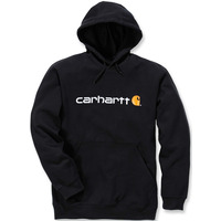 Image of Carhartt Signature Logo Hooded Sweatshirt