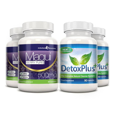 Maqui Berry & Detox Cleanse Combo Pack - 2 Month Supply