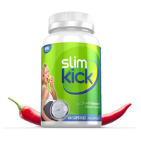 Image of Slim Kick Chilli Day Time Weight Loss Capsules - 1 Month Supply