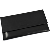 Image of Daines and Hathaway Black Leather Travel Wallet