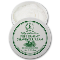 Image of Taylor of Old Bond Street Peppermint Shaving Cream (150g)