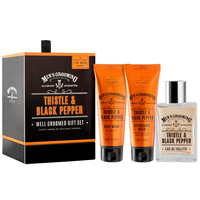 Image of Scottish Fine Soaps Thistle And Black Pepper Well Groomed Gift Set