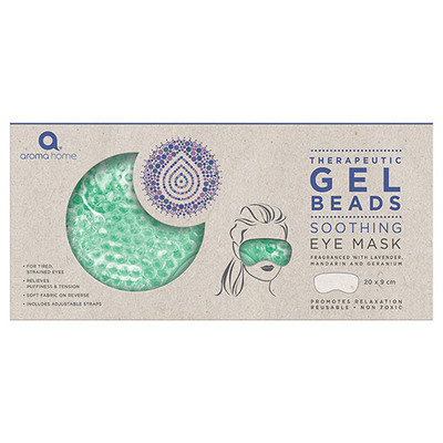 Aroma Home Therapeutic Sea Foam Soothing Gel Beads Eye Mask