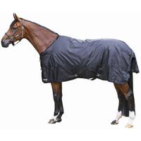 Image of Back on Track&#174; Equine / Horse Frost / Winter Rug / Blanket - Black 125cm