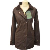 Walker & Hawkes Ladies’ Brown Country Wax Waterproof Coat / Jacket - XS