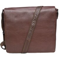 Woodland Leather Tribal High Grade Buffalo Leather Landscape Messenger Bag - Tribal Woodland Leather Tribal High Grade Buffalo Leather Landscape Messenger Bag - Tribal