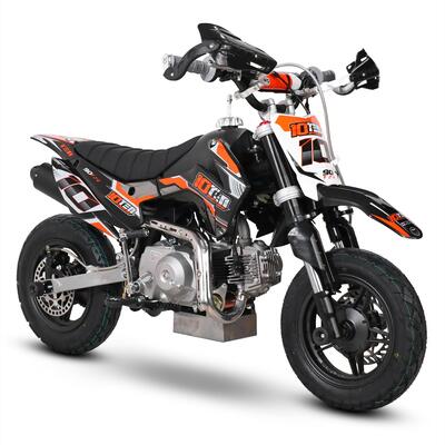 10Ten 90R 90cc Motorbike 62cm Semi-Automatic Mini Supermoto Pit Bike