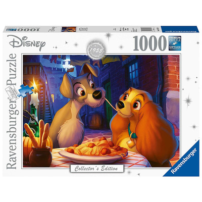 Ravensburger 13972 Disney Collectors Edition Lady & The Tramp 1000pc Jigsaw Ravensburger 13972 Disney Collectors Edition Lady & The Tramp 1000pc Jigsaw