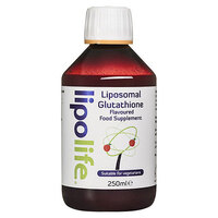 Image of Lipolife LLG3 Peach & Vanilla Liposomal Glutathione (GSH) - 250ml