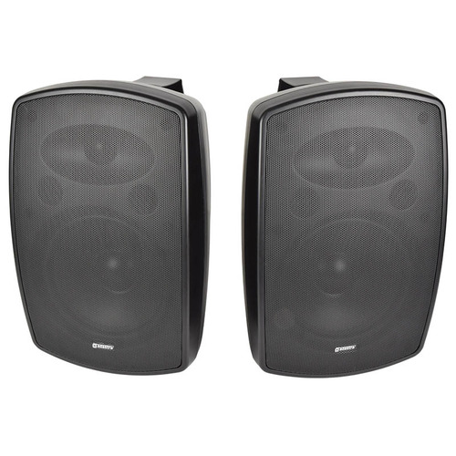 IP44 Rated Background Speakers 8" Black - Supplied in Pairs