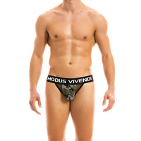 Modus Vivendi Camo Marine C-Through Tanga Brief