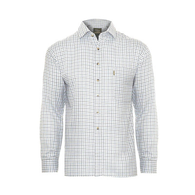 Champion Men’s Blue Easy Care Country Check Shirt - M (40")