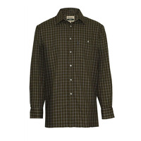 Image of Champion Men's Olive Easy Care Country Check Shirt - M (40")