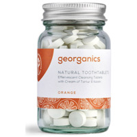 Image of Georganics Natural Orange Flavour Toothpaste Tablets - 120 Tablets