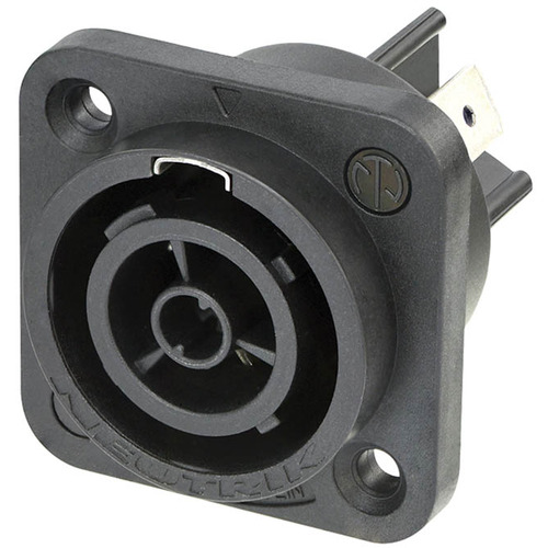 PowerCON TRUE1 Chassis Connector Female - Flat Tab Terminals