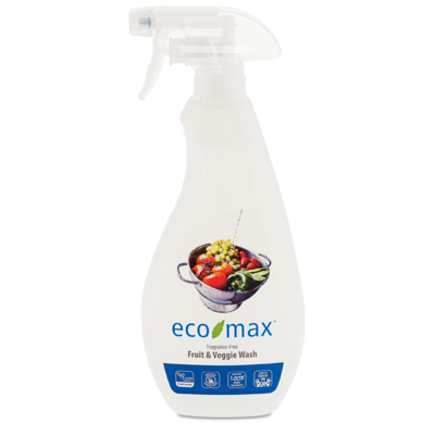 Eco-Max Fragrance Free Fruit & Veggie Wash 710ml