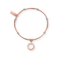 Inner Spirit Wishful Soul Star Bracelet - Rose Gold & Silver