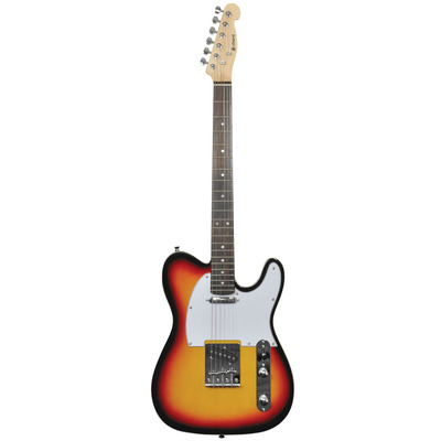 Image of Chord Deluxe Electric Guitar 3 Tone Sunburst