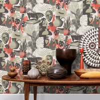 Image of Art Room Wallpaper British Lichen Mini Moderns AZDPT032BL