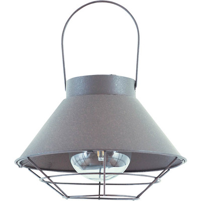 Solar Powered Steel Wire Hanging Lantern with On/Off Switch