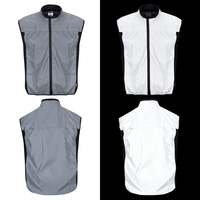 Image of BTR Reflective Cycling & Running Gilet& Vest - No Pockets - Classic Style *SECONDS*
