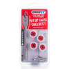 Image of 18mm Plasterboard Fixing - Shelf Kit (Red) e.g. Small Shelves, Shower Units, Mirrors