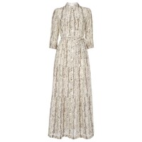 Maxi Shirt Dress - Python