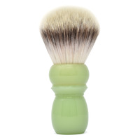 Image of Alpha Large Classic Retro G4 Synthetic Shaving Brush in Jade