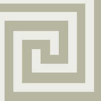 Image of Athena Geometric Wallpaper White / Silver Debona 4011