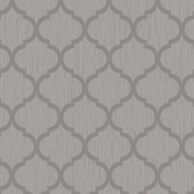 Crystal Trellis Wallpaper Silver Debona 8897