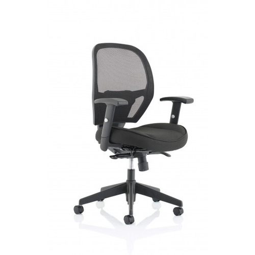 Denver Black Mesh Chair