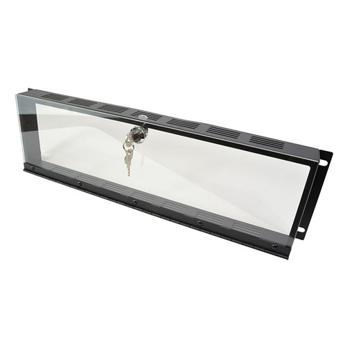 3U Security Rack Panel with Lock
