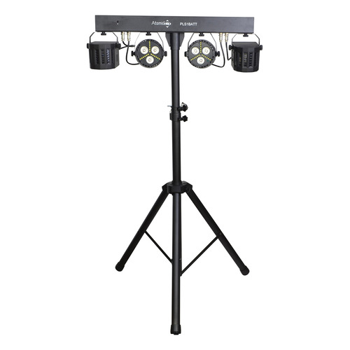 Portable Stage Lighting Set with Effects and Flood Lighting - Battery Powered