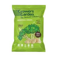 Image of Growers Garden - Broccoli Crisps Naked 22g (x 24pack)