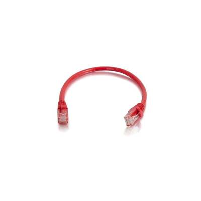 C2G 1.5m Cat6 Booted Unshielded (UTP) Network Patch Cable - Red