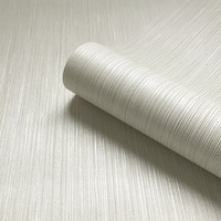 Image of Amara Plain Textured Wallpaper Cream Belgravia 7362