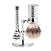Image of Muhle R89 Safety Razor And Synthetic Shaving Brush Set