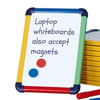 Image of Hand-Held Coloured Frame Whiteboards