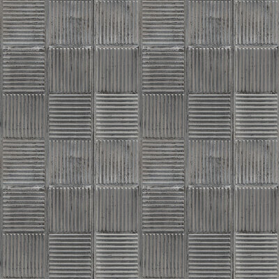 Grunge Collection Steel Plates Charcoal Galerie G45333