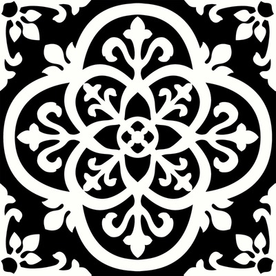 Floorpops Peel And Stick Floor Tiles 10 Piece Gothic Fine Decor FP2475

