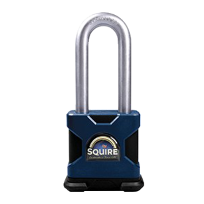 SQUIRE Stronghold Long Shackle Padlock Body Only To Take Scandinavian Oval Insert - L30672
