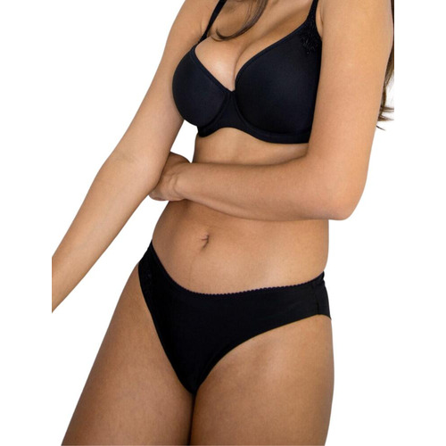 Charnos Applique Brief - Black