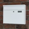 Image of Cheshire Letterbox, White