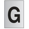 Image of Metal Effect PVC Letter G